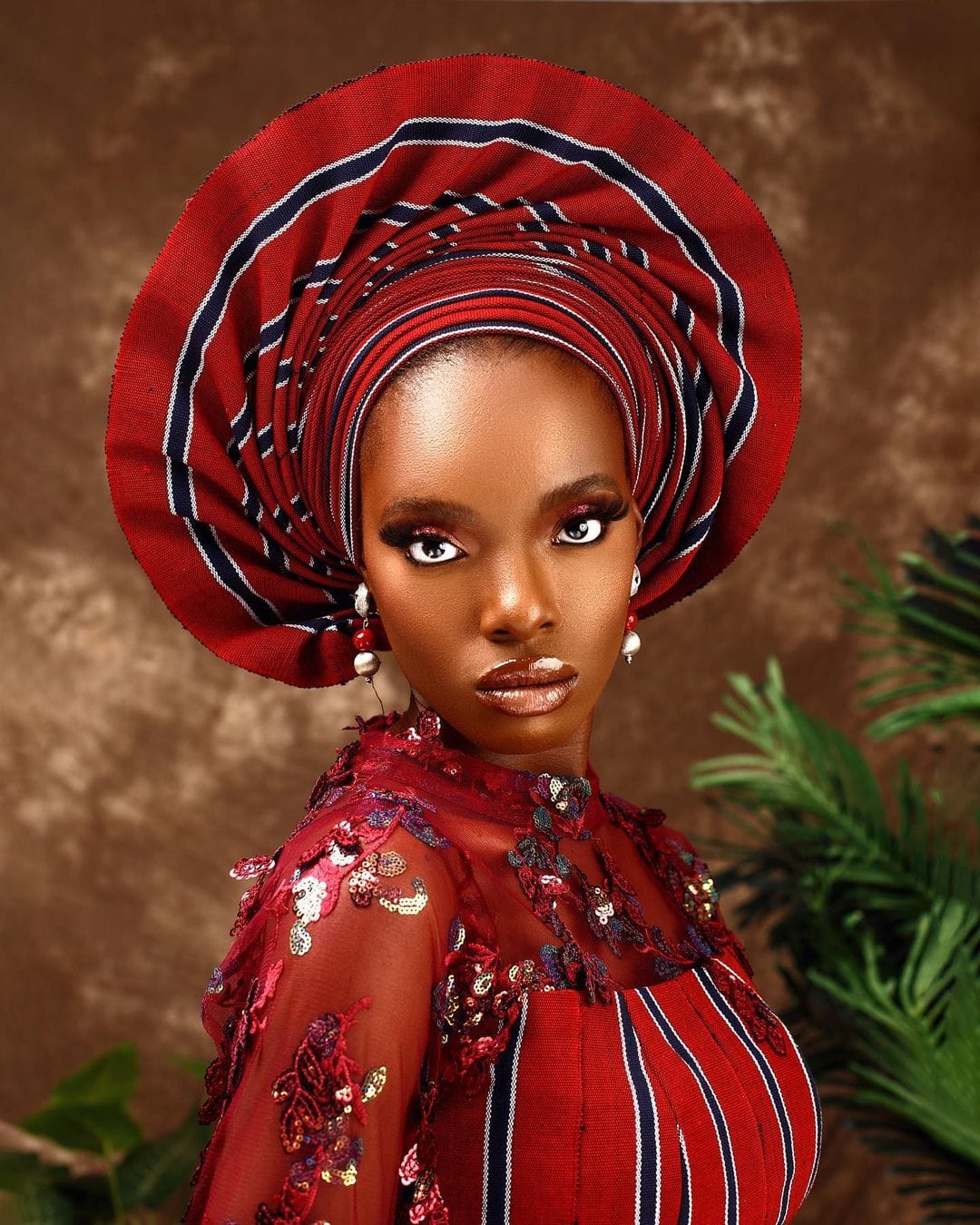 Stand Out on Your Big Day With This Bold Vintage Traditional Bridal Look 4 134108136 488536512539521 28706965427641352 n