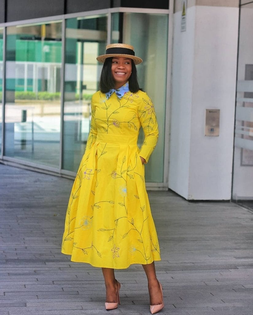 How to wear a yellow outfit