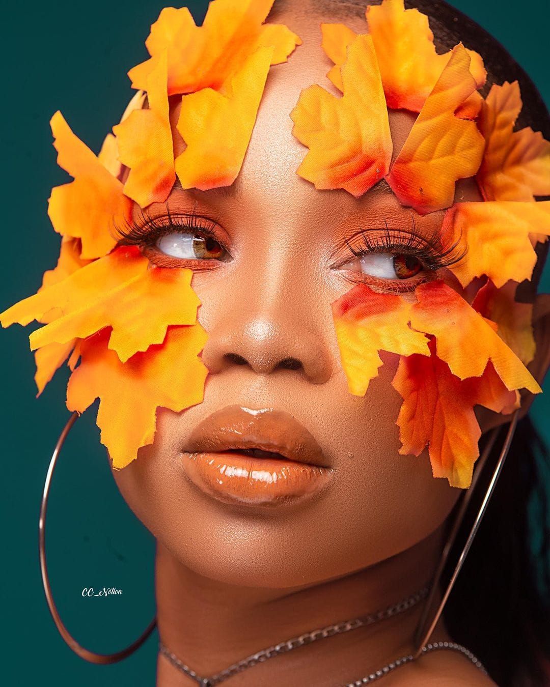 Orange beauty inspo