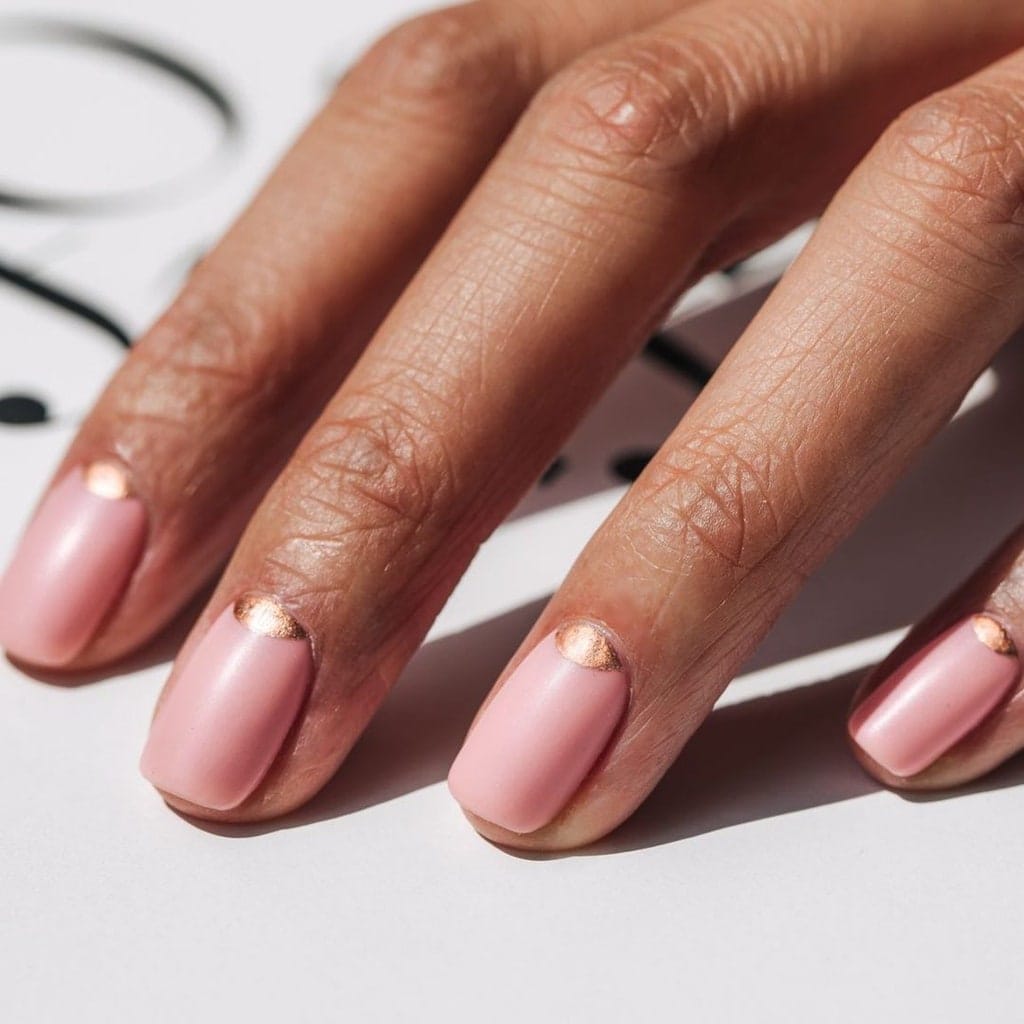 Gold Nail Art