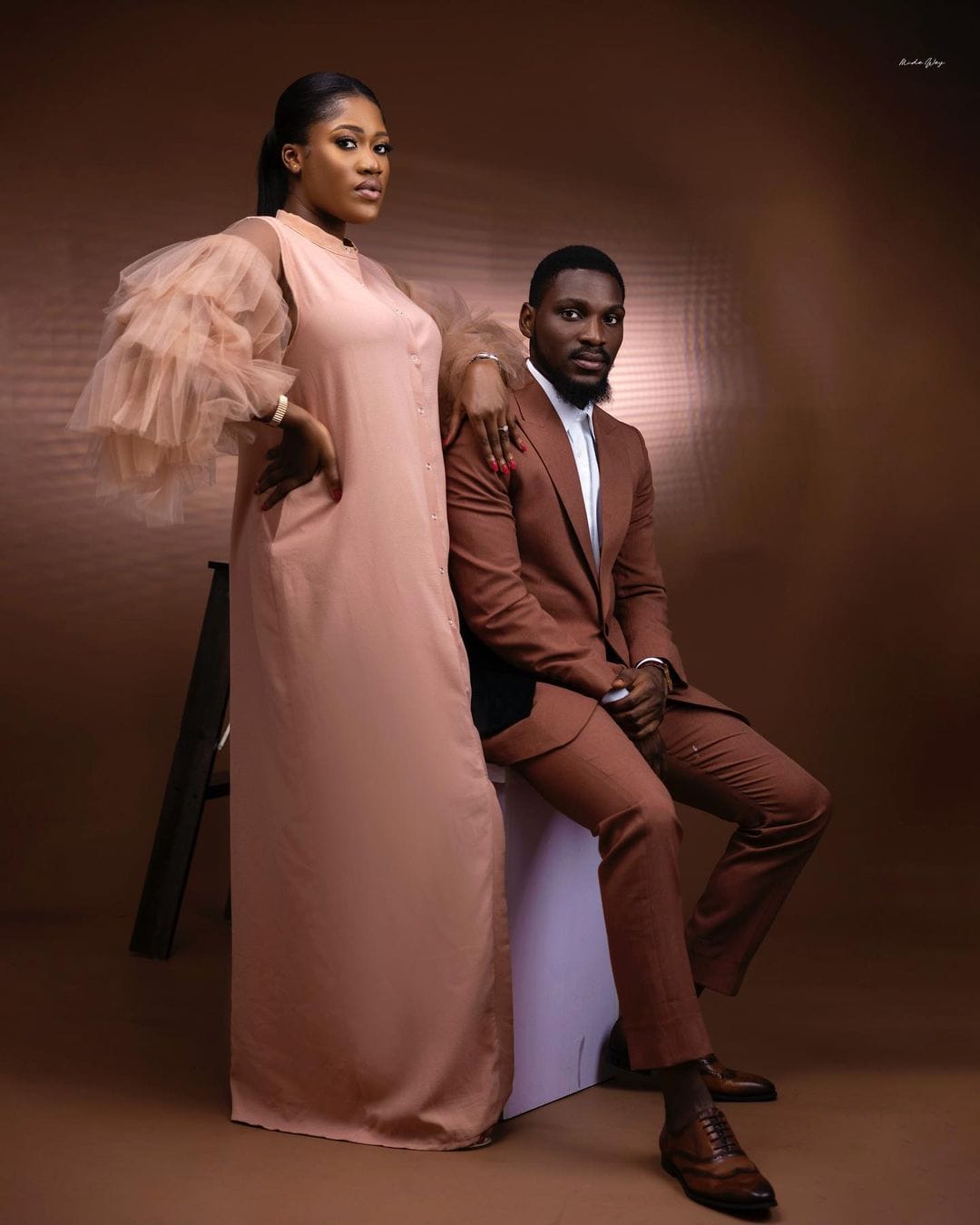 Tobi Bakre & Fiancée Anu Oladosu are Serving Lover Goals in Pre-Wedding Photos, & We Love It! 6 Tobi Bakre Anu Oladosu 3