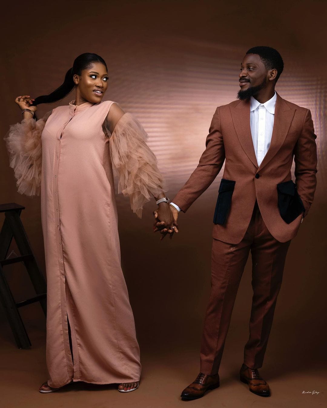 Tobi Bakre & Fiancée Anu Oladosu are Serving Lover Goals in Pre-Wedding Photos, & We Love It! 5 Tobi Bakre Anu Oladosu 4