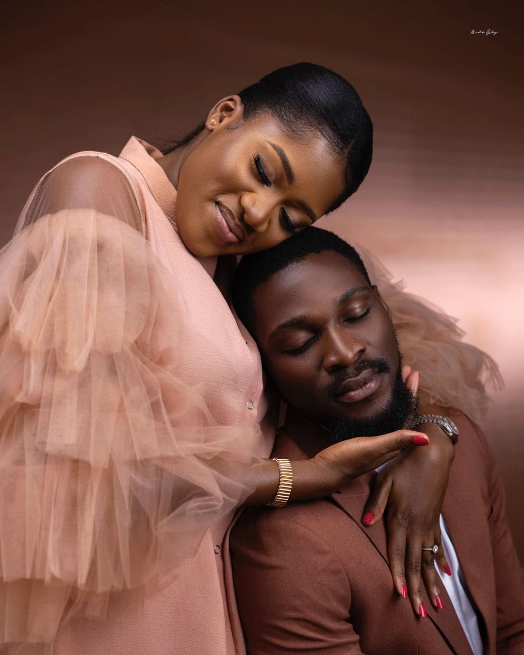 Tobi Bakre & Fiancée Anu Oladosu are Serving Lover Goals in Pre-Wedding Photos, & We Love It! 4 Tobi Bakre Anu Oladosu
