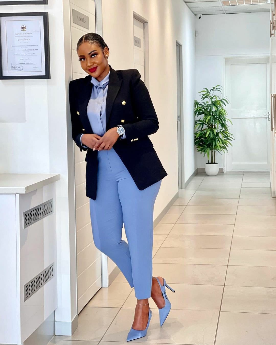 #WorkWear Inspo: How to Show up at Work Looking Like The Boss 8 amesho4517893978249760354