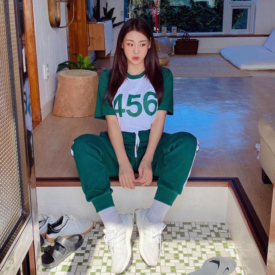 squid game tracksuit and shirt