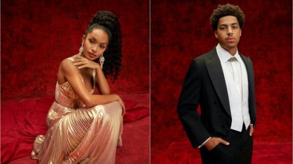 Brownish actress Yara Shahidi and Marcus Scribner