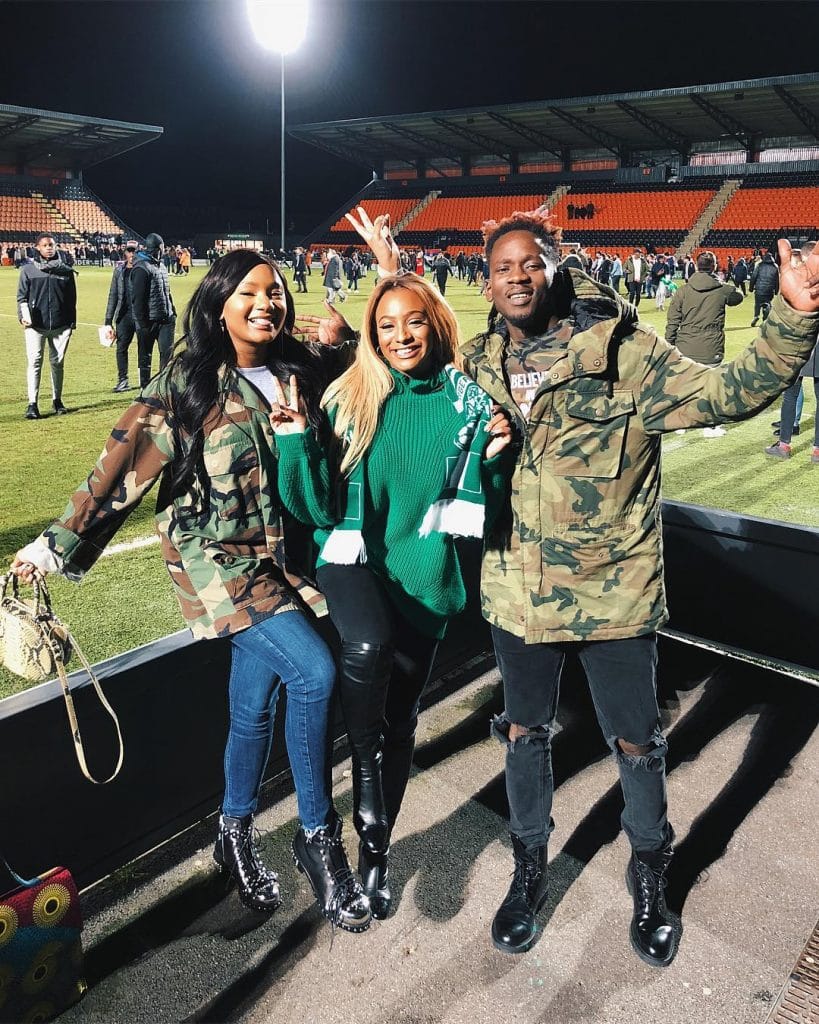 Temi Cuppy and Mr Eazi