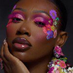 Vanessa Gyimah glitter eyeshadow