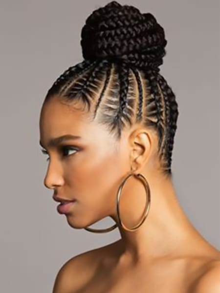lemonade braid updo