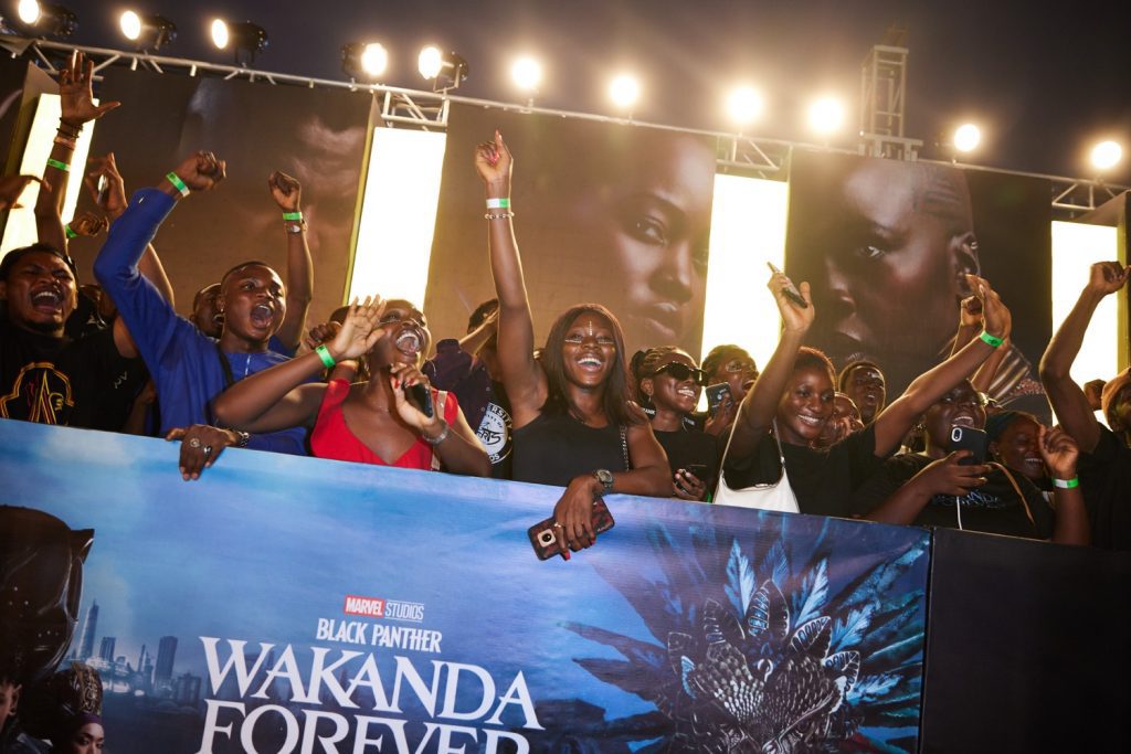African Premiere of Black Panther Wakanda ForeverWF1L0535
