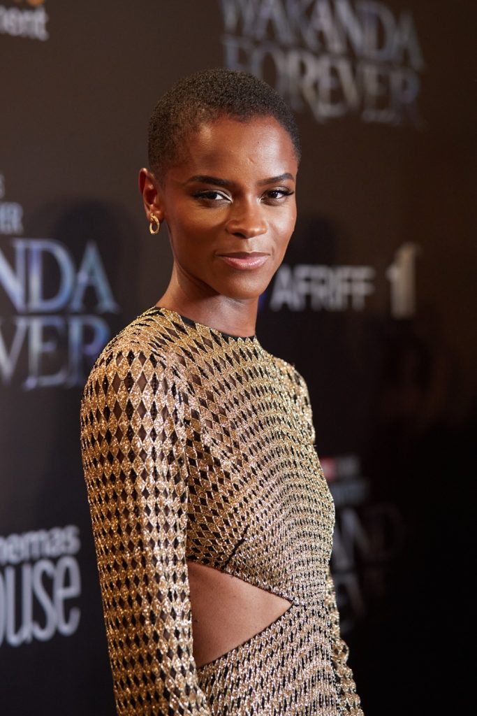 Letitia Wright African Premiere of Black Panther Wakanda Forever