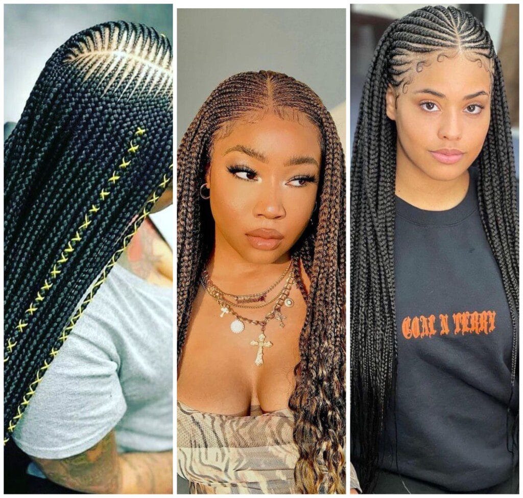 6 Stunning Middle Part Tribal Braids Ideas to Upgrade Your Look