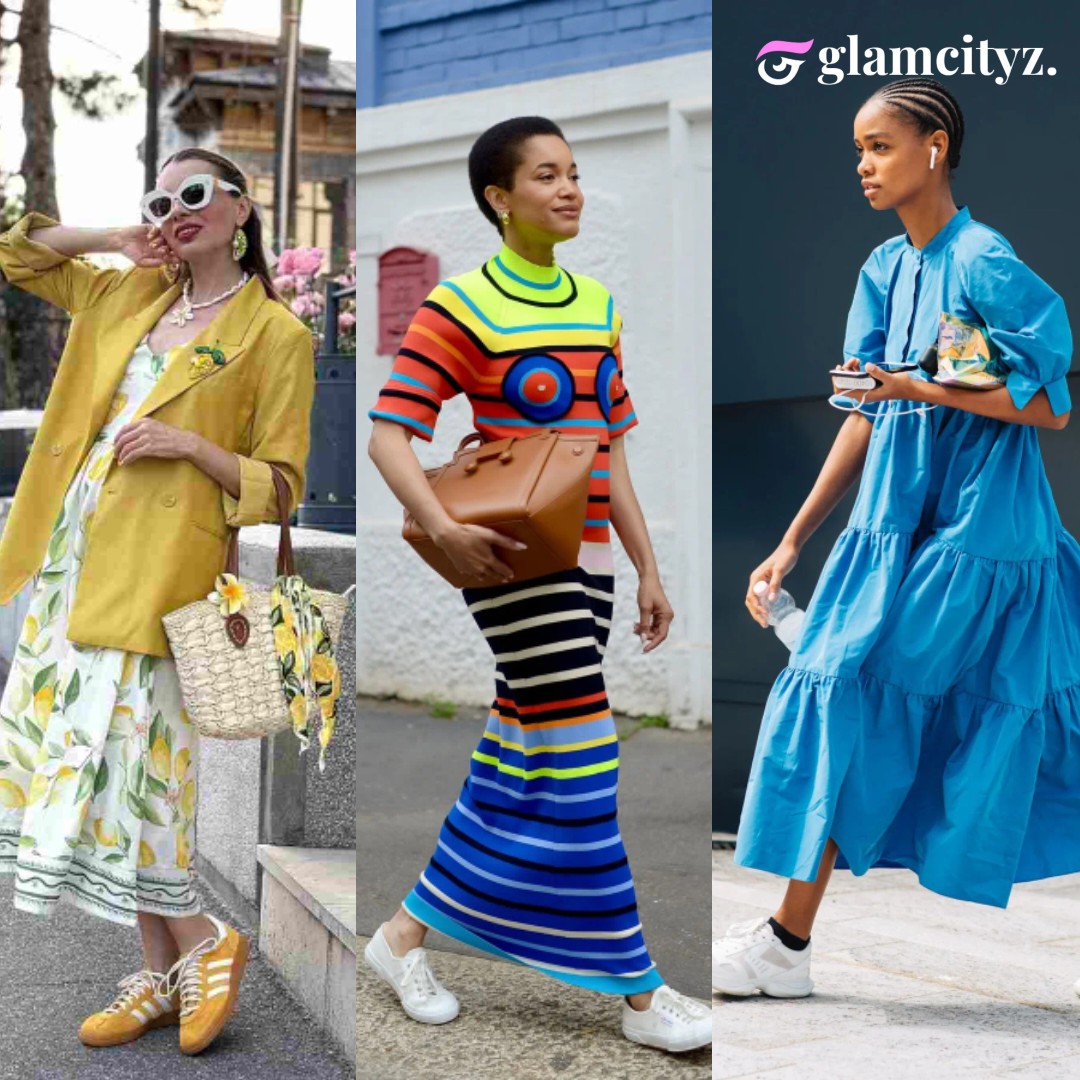 LongdressandSneakers 1