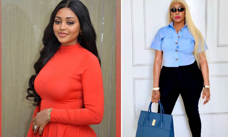 Regina Daniels & Angela Okorie