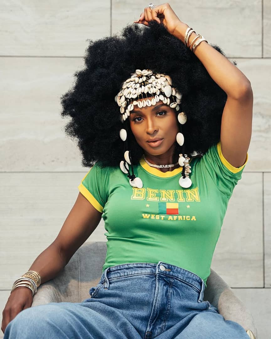Ciara Embraces Beninese Roots with Vibrant West African Flair
