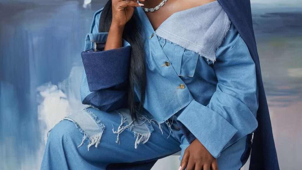 Funke Akindele Shows Us Exactly How to Nail the All-Denim Trend