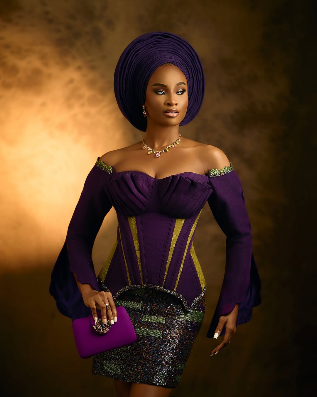 Modern Yoruba Bride? This Aso-oke Look Is the Perfect Inspiration