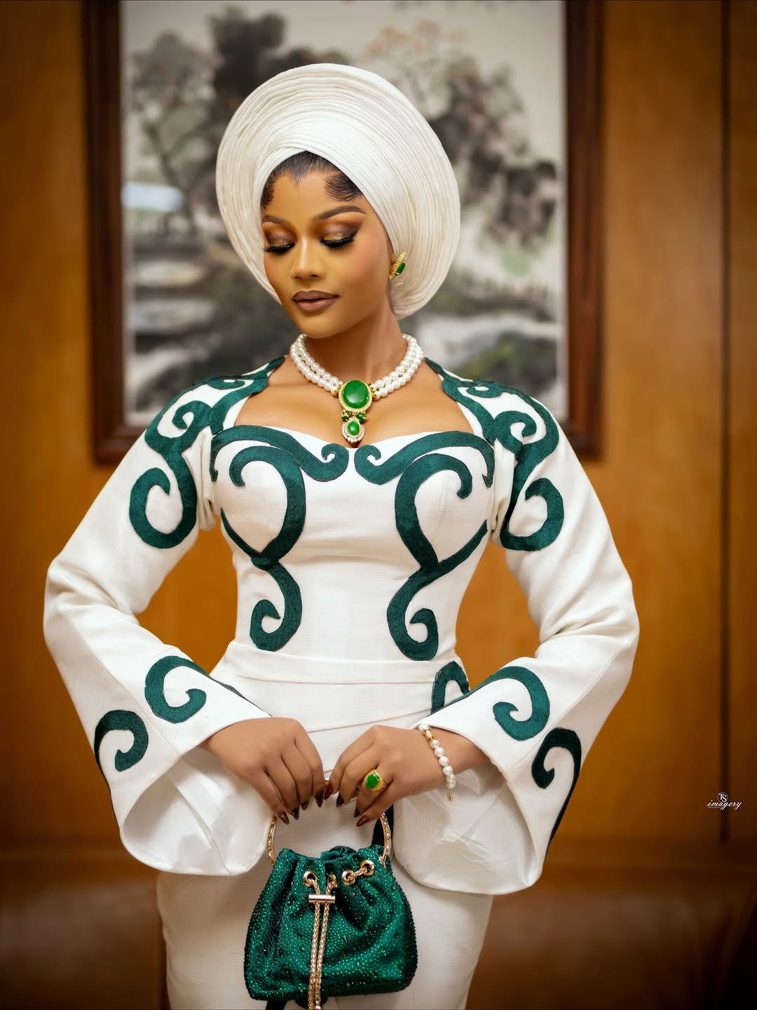 Aso oke bridal