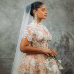 This Vintage Bridal Look on Shine Rosman Is Giving Timeless Luxury