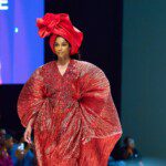 Ciara Owns the Runway in Fiery Red for Fruché at Lagos Fashion Week