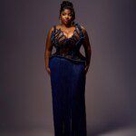 Dorathy Bachor Marks 30 in Style With a Bold Navy Blue Look