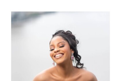 Make Your After-Party Shine with This Colorful Bridal Look