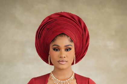 Bold, Beautiful & Red! This Yoruba Bridal Look is Serving Royal Energy