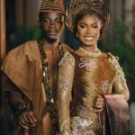 Brown, Gold & Romance: Simi Sanya & Femi Dapson’s Stylish Introduction