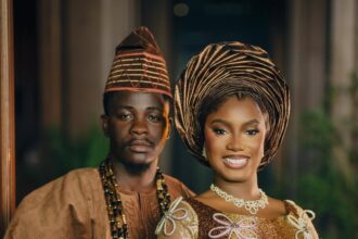 Brown, Gold & Romance: Simi Sanya & Femi Dapson’s Stylish Introduction