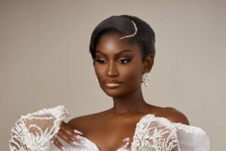 Steal the Show at Your White Wedding With This Soft, Elegant Look