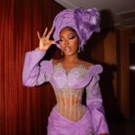 This Purple Yoruba Bridal Look Will Make You Shine on Your Big Day