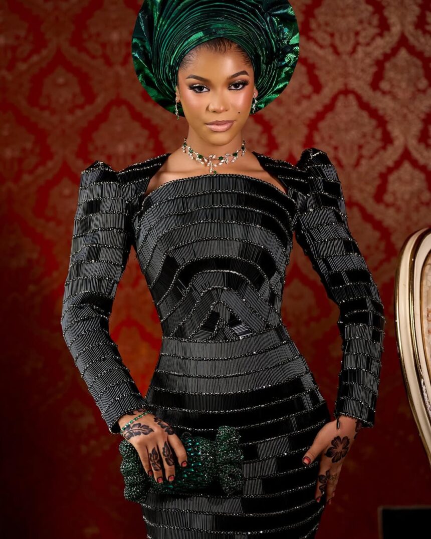 Elegant in Black, Rich in Culture: This Traditional Bridal Style Will Steal Every Glance