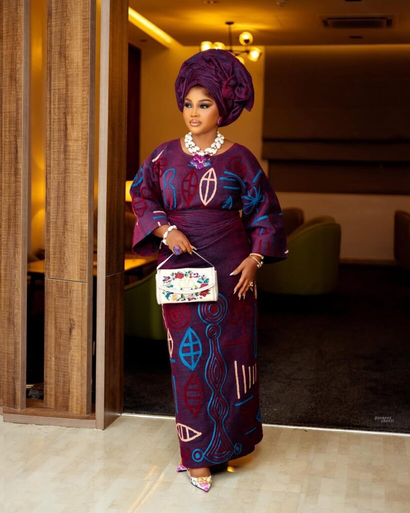 Mercy Aigbe birthday style 