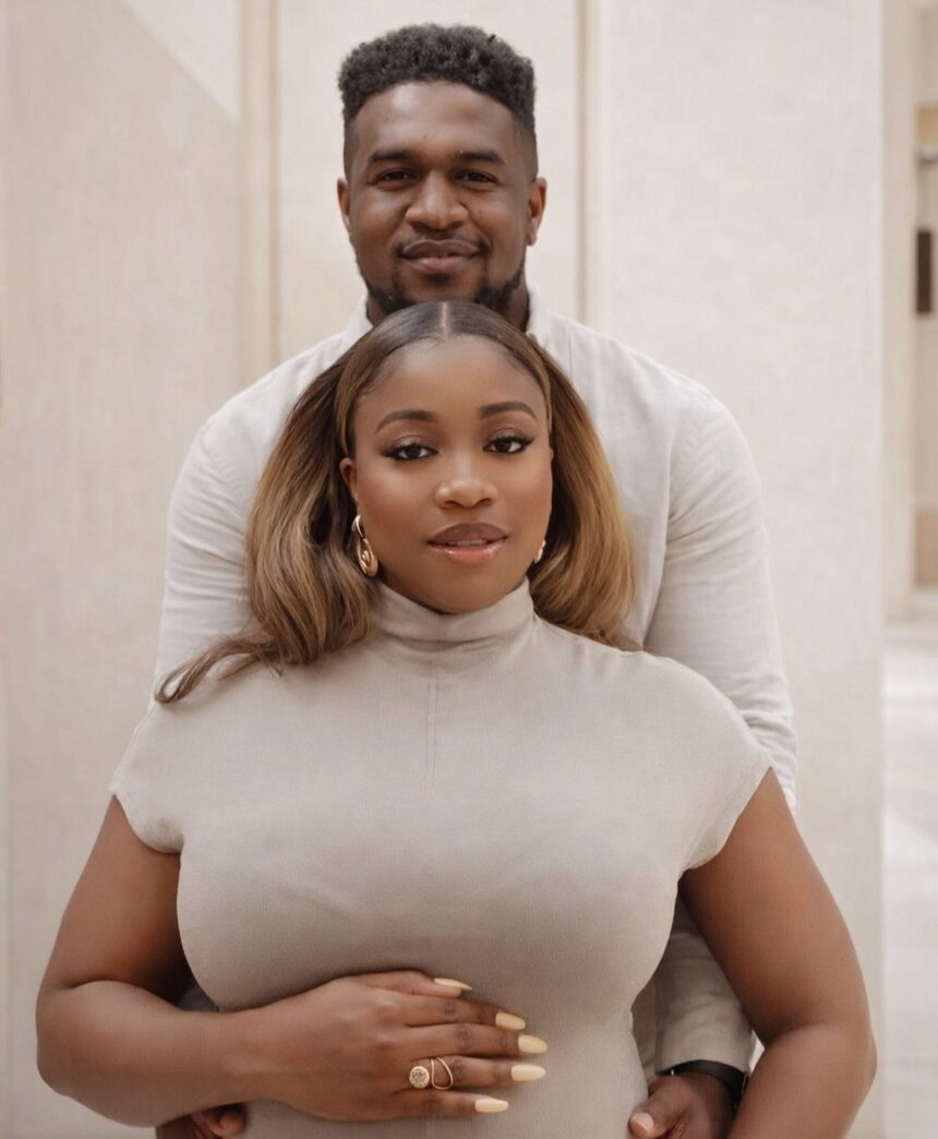 Veekee James and Femi Atere