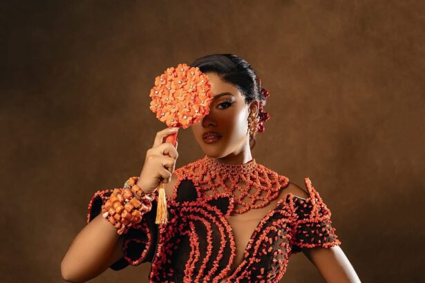 If You’re Ready to Shine at Your Igbo Trad, This Coral-Inspired Style Will Have Everyone Talking