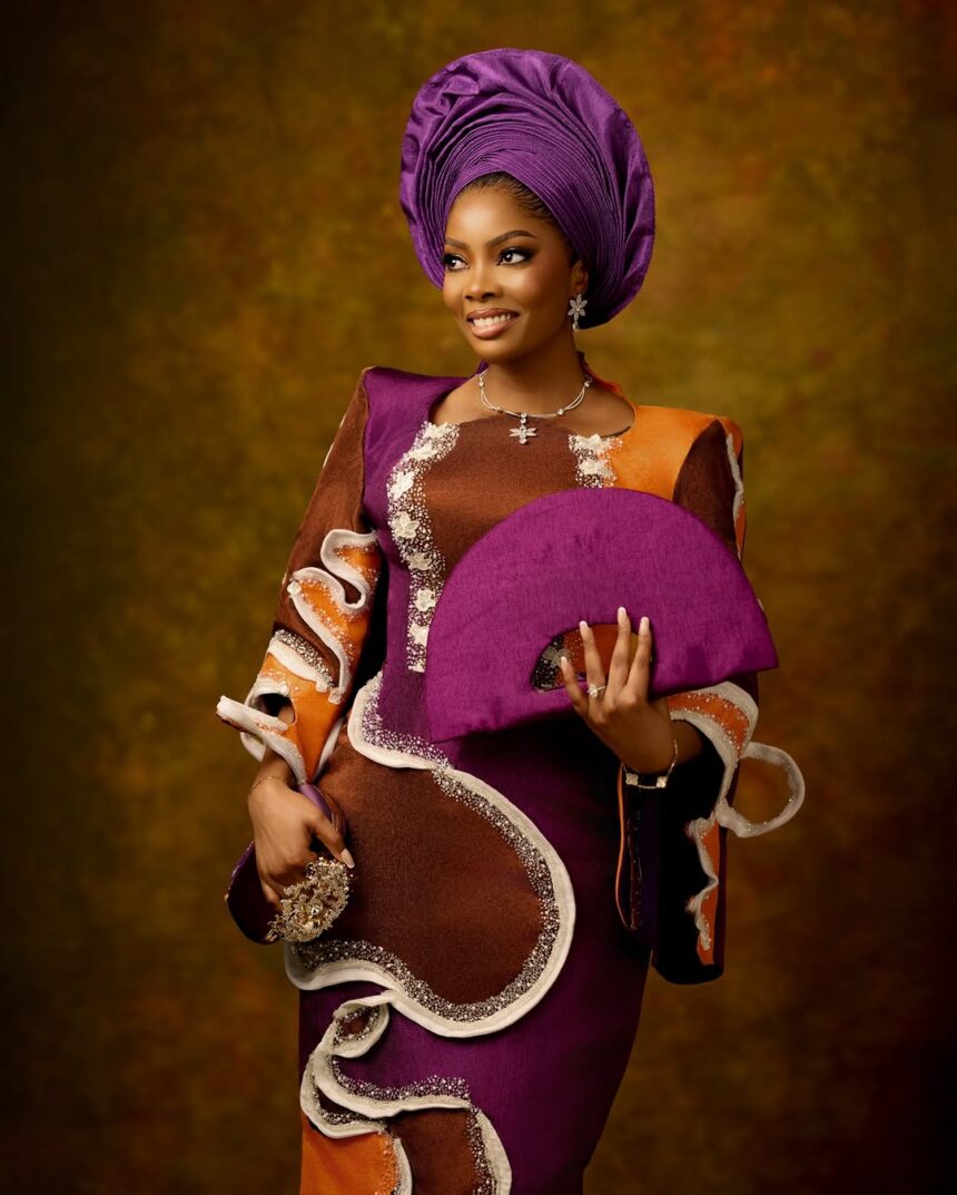 Steal the Spotlight at Your Yoruba Wedding With This Bold, Colorful Bridal Look