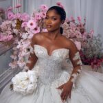 Make Your Big Day Feel Like a Fairytale With This Eye Catching White Wedding Look