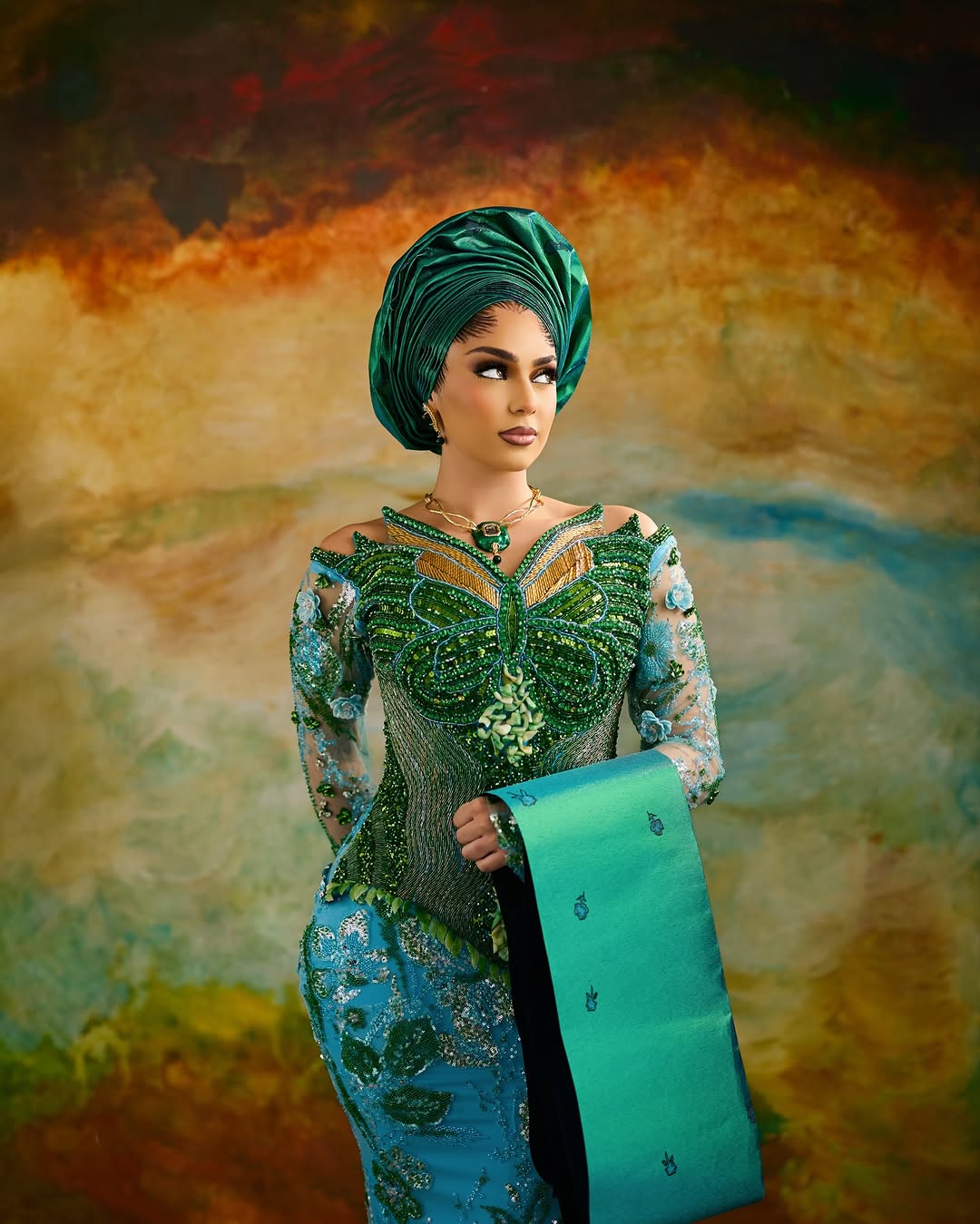 Brides-to-Be, This Modern Yoruba Glam Will Have You Shining All Day