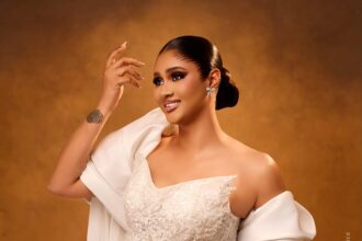 Step Into Your Big Day With This Stunning White Wedding Look Inspo