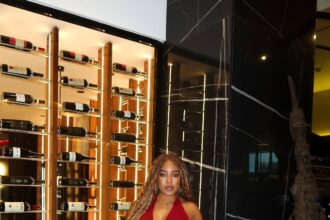 This Red Mini Dress Is Giving Modern Fashion Style With a Bold Twist