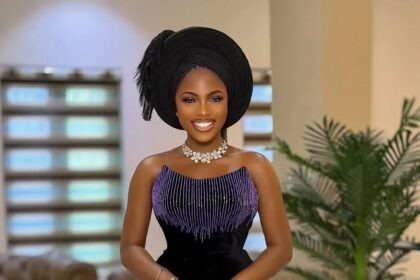 Step Into Your Big Day With This Purple Fashion Gown That Turns Every Entrance Into Your Moment