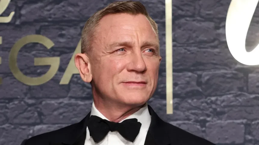 Daniel Craig who played the James Bond role for 15 years