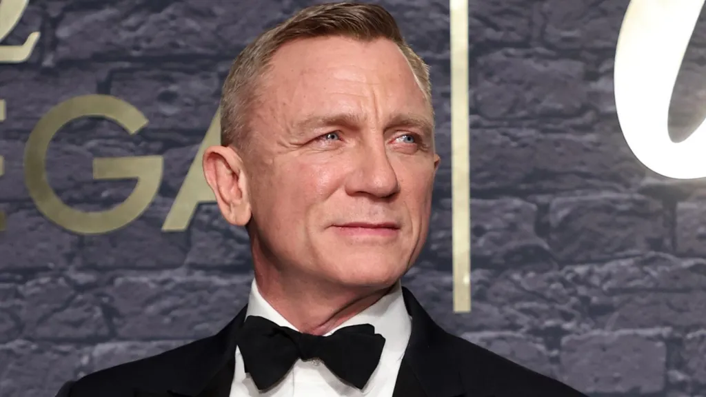 Daniel Craig who played the James Bond role for 15 years