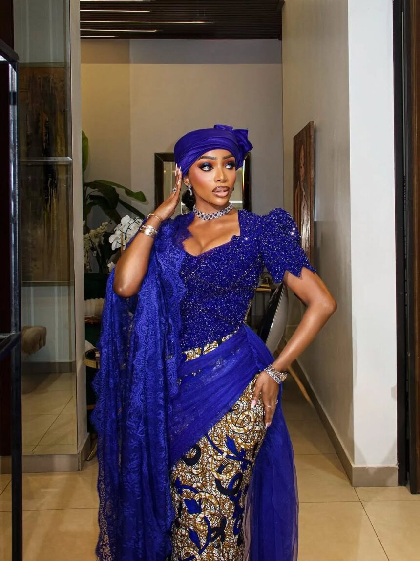 Searching for the Perfect Bridal Look? This Royal Blue Wedding Dress Is Hard to Ignore