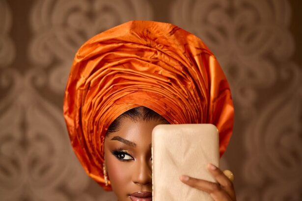 Looking for a Bright and Classy Trad Look? This Elegant Orange Bridal Look Brings the Perfect Mix of Beauty and Culture