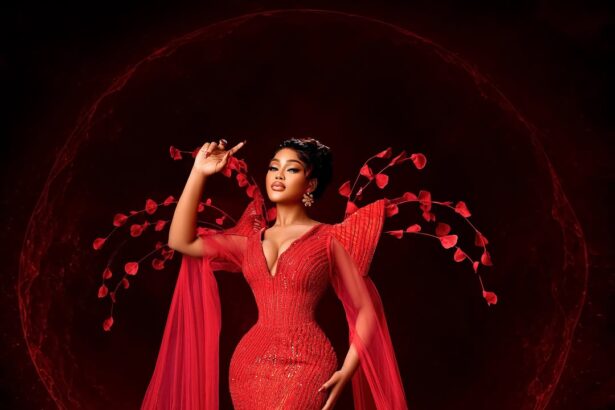 Own Your Next Big Entrance in a Showstopping Red Sculptural Fashion Outfit Made to Steal the Show