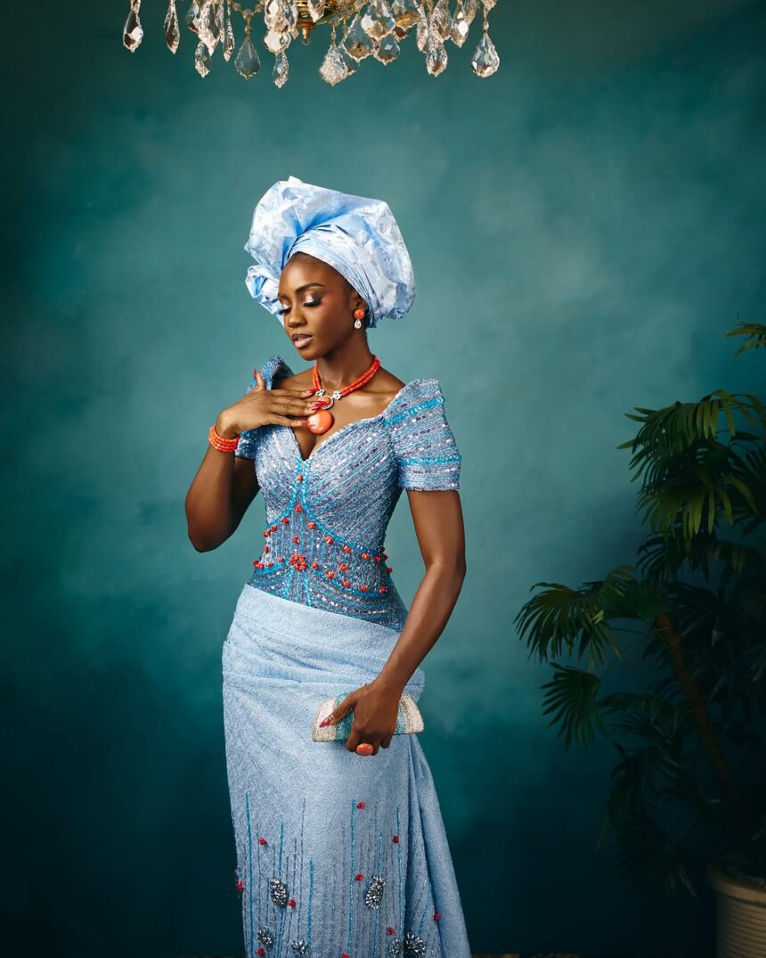 Turn Heads on Your Big Day in a Igbo Bridal Traditional Outfit That Redefines Cultural Style