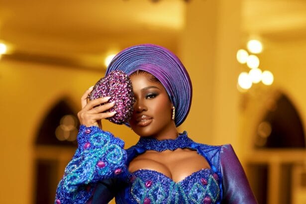 Blue and Purple Yoruba Bridal Inspiration