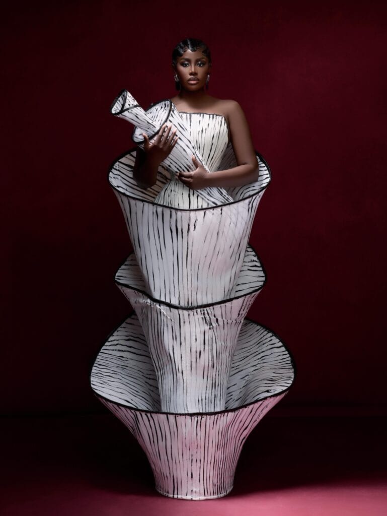 Nana Akua Addo Abbas Woman couture look