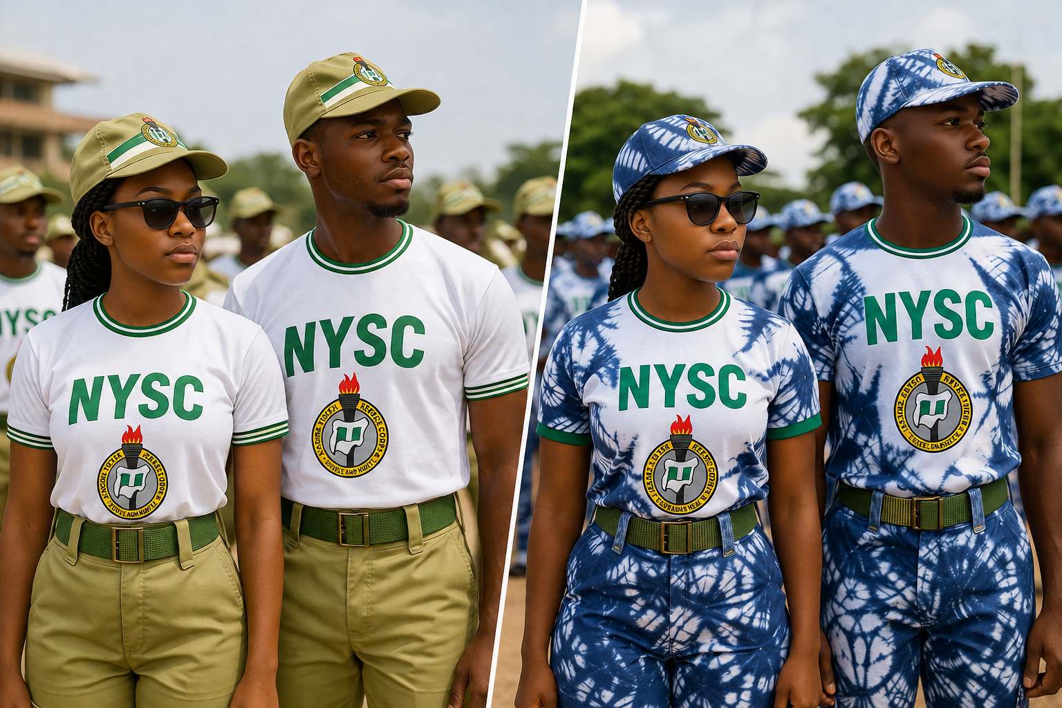 NYSC Adire uniform